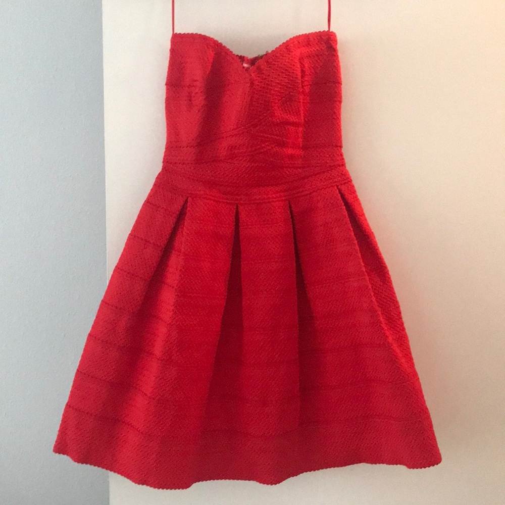 River island bandage peplum dress
